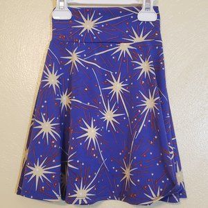 LuLaRoe Girls Azure Skirt